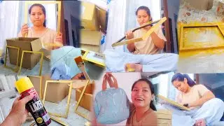 Photo Frame Transformation Disaster 😬 | Zepto Spray Paint to the Rescue!