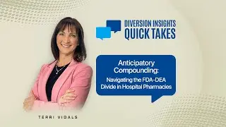 Anticipatory Compounding: Navigating the FDA-DEA Divide in Hospital Pharmacies