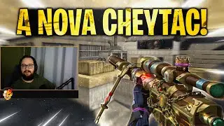 JOGUEI COM A NOVA CHEYTAC TESOURO E ACABEI COM A RANKED! 😱 | CrossFire