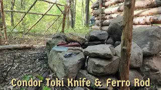 Condor Toki Knife & Ferro Rod!