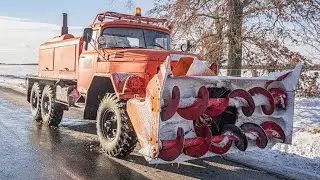 ZIL-131 Snow blower 2026 3x Mercedes-Benz, Renault Truck [H&oacute;mar&aacute;s &eacute;s h&oacute;tol&aacute;s] 2026.01.11