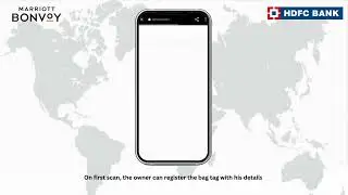tag8 Smart Gifting Solution for HDFC Bank Marriott Bonvoy Card - QR Smart Series - QR Bag Tag