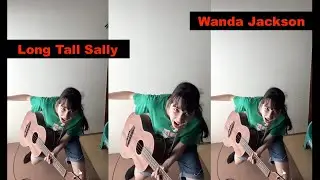 Wanda Jackson - Long Tall Sally - #bass - cover #ワンダジャクソン