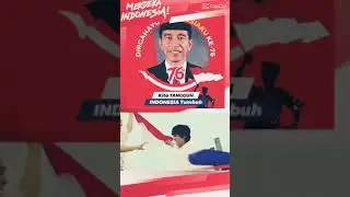 bendera belanda, ditarik birunya. jadi merdeka