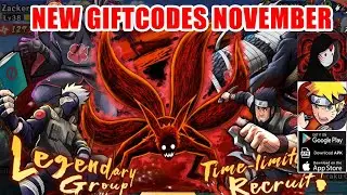 Konoha Legend Of The Ninja & 2 New Giftcodes November - Naruto ARPG Battle Of Shadows