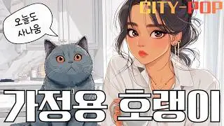 가정용 호랭이 | 다가가면 멀어지고, 모른 척하면 다가오는 존재 (Retro Citypop)