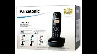 Panasonic KX-TG1611 DECT PHONE - UNBOXING