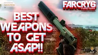 Far Cry 6 - BEST Weapons To Get NOW!! (Best Stealth Weapons)
