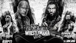 WWE 2K26: The Rock против Roman Reigns &ndash; геймплей матча мечты!