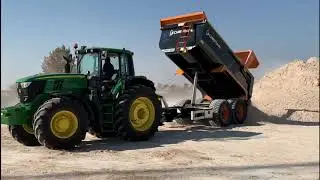 Chieftain 25 Ton Halfpipe Hardox Dumper - CHIEFTAIN TRAILERS