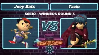 The Nightclub S6E10: Joey Bats vs Tazio - WR3 SSBM