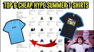 CHEAP HYPE SUMMER 2024 T-SHIRTS | SUPREME AND FEAR OF GOD
