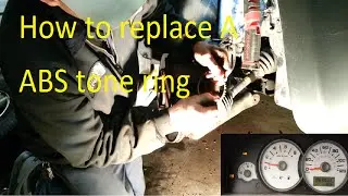 Ford escape ABS tone ring repair C1233 C1234