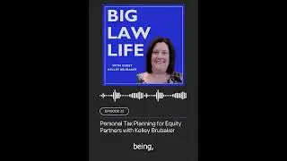 Personal Tax Planning for Equity Partners with Kelley Brubaker