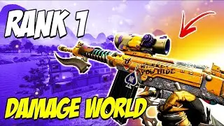 RANK 1 DAMAGE WORLD PUBG CONSOLE