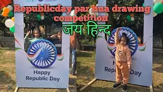 Republicday par hua drawing competition!!@Momandkidswithpriya🇮🇳🙏 रिपब्लिक डे