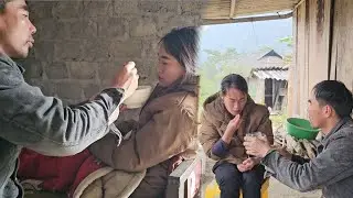 Vien was seriously ill. Tam worried and took care of Vien