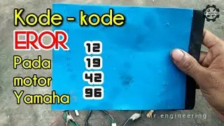 Kode - kode EROR all Yamaha || Kenali kode MIL Jika terjadi masalah di Motor Yamaha Injeksi