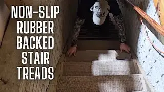 Luanka Non-Slip Rubber Backed Stair Treads