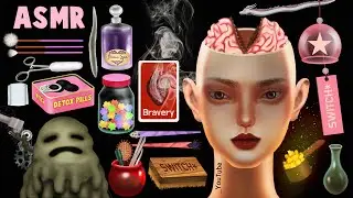 [ASMR|스톱모션] 🧠Brain Deep Cleaning & Ear Deep Cleaning👂 | therapy asmr | SPIRITED AWAY