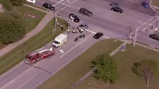 Pedestrian injured in collision with car in Olathe