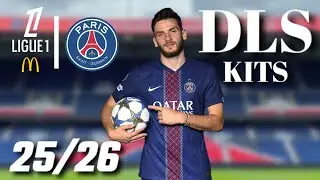 KITS DEL PSG X LIGUE 1 🇫🇷 25/26 || DLS 26 ⚽️