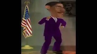 Obama dancing to minion rush music😆😈