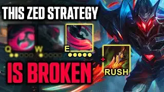 Rank 1 Zed NEW BUILD E Max + DD Rush... It's OP?