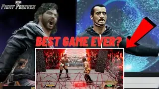 The Greatest Wrestling Game EVER? | AEW Fight Forever CM Punk vs. Kenny Omega