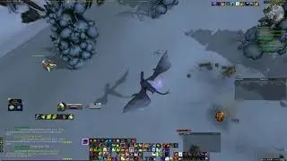 Wrath of the Lich King Beta Shadow Priest mob grind - AoE example