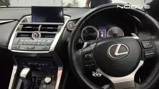 Show you Lexus NX200T (TouchPad) replace to NOBLE Android Screen Upgrade