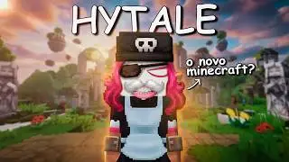 Jogando HYTALE pela PRIMEIRA VEZ (que jogo maravilhoso)