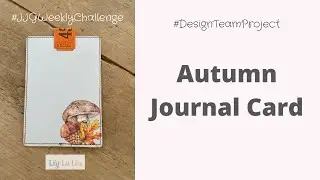 Autumn Journal Card