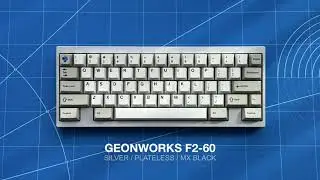 Geonworks F2-60 / MX Black / Keyboard Typing Sounds