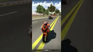 Police wale sir ne vili ka bola #bike #stunt