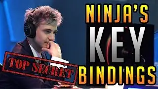 Ninja KEY BINDINGS Fortnite 2018