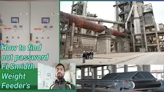 How to find out password FLSmidth Weight Feeder's
