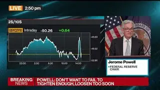 Fed Chair Powell: It's Premature to Talk About Pausing Rate Hikes