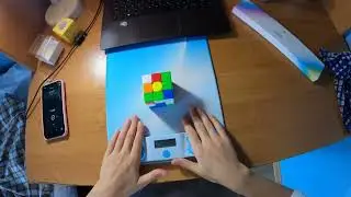 13.83 | 3х3 OH single | Gan Halo Timer 