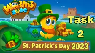 🍀Worms Zone.io St. Patrick's Day 2023 Task (2)🍀 by 4Games_#115