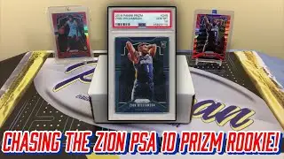 CHASING THE ZION PSA 10 PRIZM ROOKIE! PSA 10 Zion & Ja Prizm Chase Packs From chasemycards! 4 Packs!