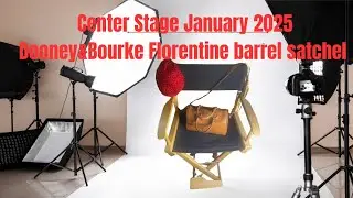Dooney & Bourke Florentine Barrel Satchel review #wimb #pursecollection I❤️DB #dooneyandbourkebag