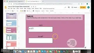 Inserting Special Characters in Google Slides