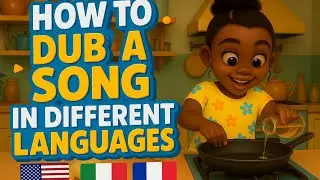 LEARN HOW TO MAKE THE SAME MUSIC IN DIFFERENT LANGUAGES AND SAME MELODY #animation #sunoai #aimusic