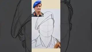 Sophia qureshi drawing | Operation Sindoor drawing
