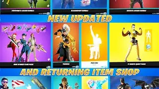 NEW Updated and Returning Item Shop Skins (DC, Rarest Pack, Summer Favorites, Locker Bundles & More)