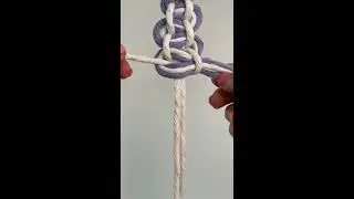 DIY Macrame || How to tie a Square Knot- fancy version!