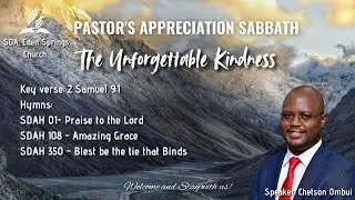 Pastors' Appreciation Sabbath || Morning Session || 06/12/2025