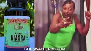 NIAGRA for men, Natural Herbal Supplement by Gods Way Herbs