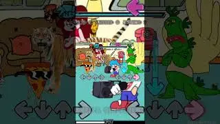 Pizza Steve - Friday Night Funkin - Pizza Steve Song - #fridaynightfunkin #shorts #fnf #fnfmods